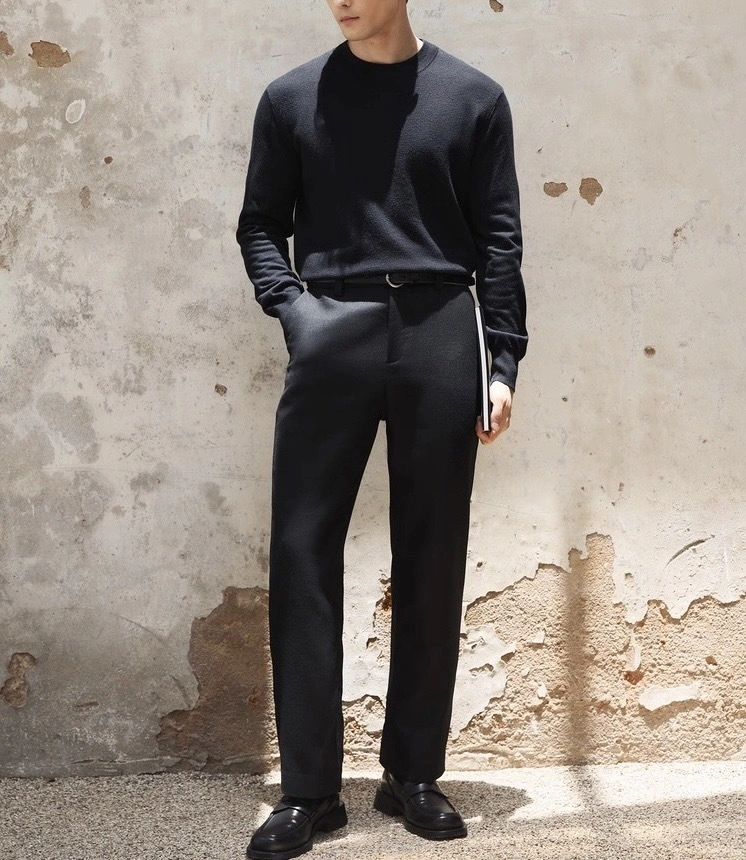 wg.luxury-- 8oro Pi191 Extrafine Merino Wool 4colour item:E-F409L1976-4H